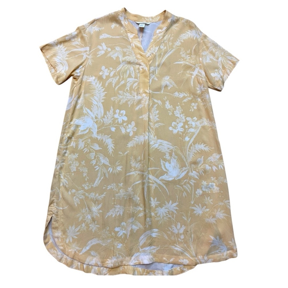 H&M Floral Yellow Dress ~ New - Picture 6 of 12